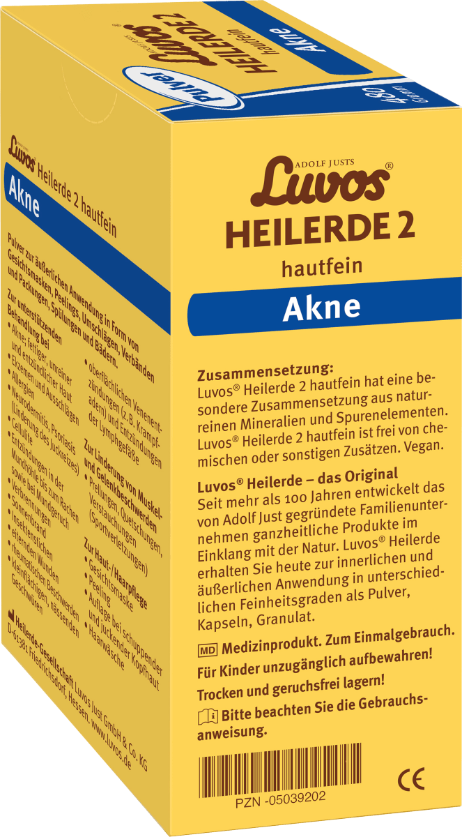 Heilerde 2 hautfein äußerlich, 480 g