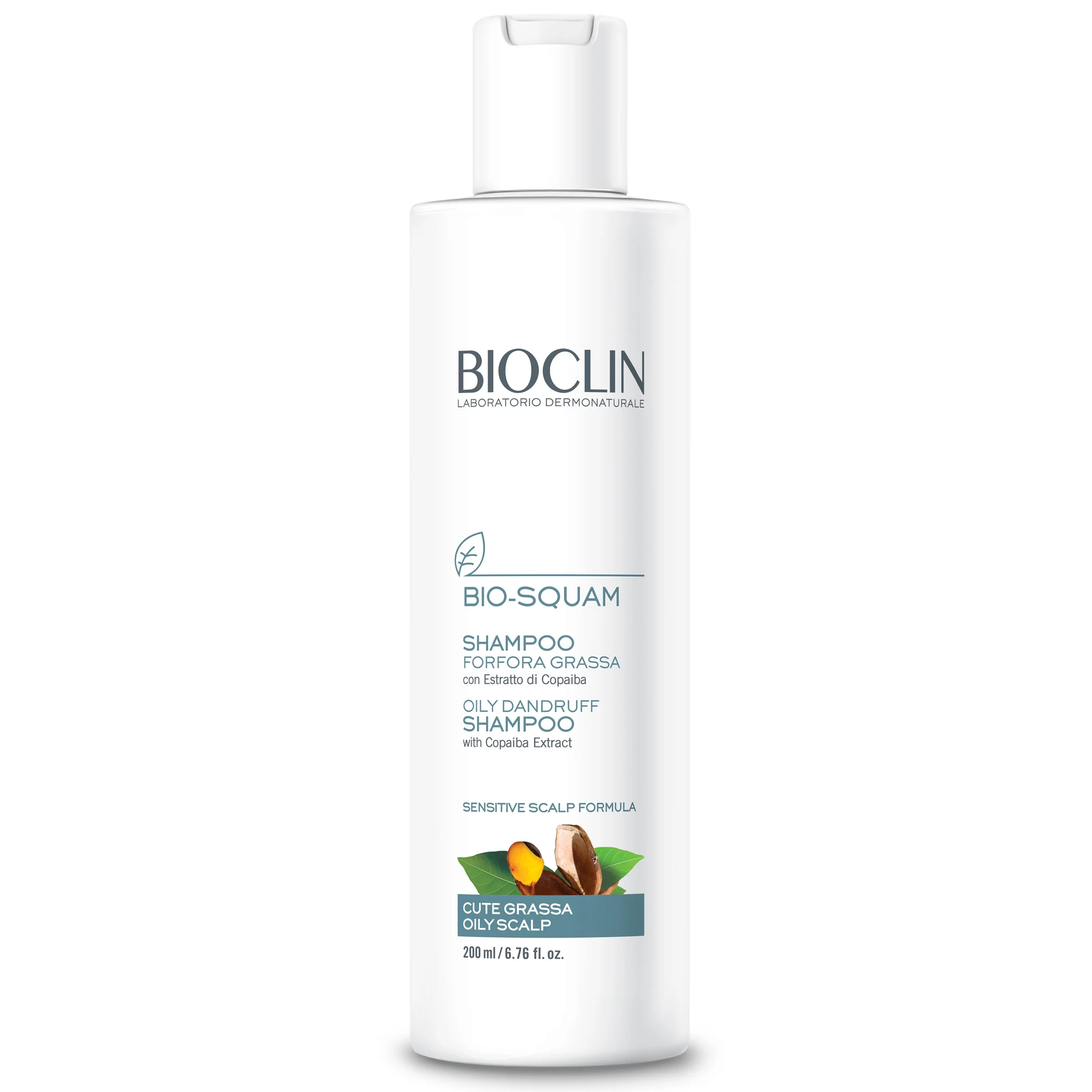 Bio-Squam šampon za njegu kose za masnu perut - šampon protiv peruti