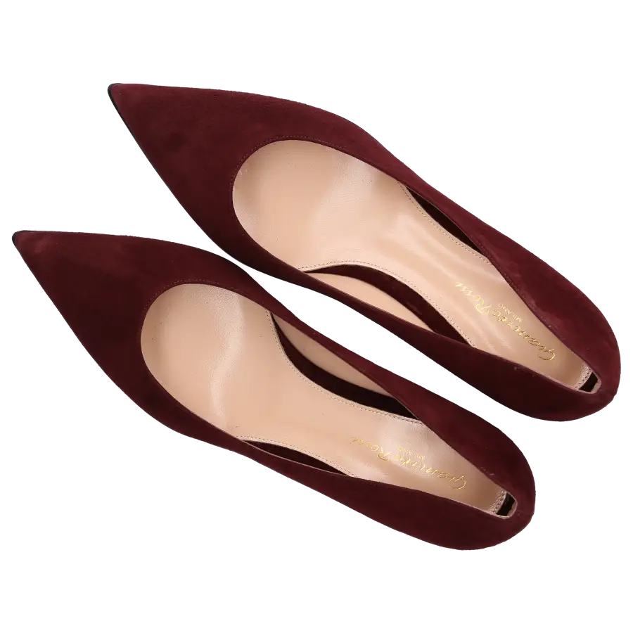 Gianvito Rossi - Pumps PIPER PUMP 45 Veloursleder - rot