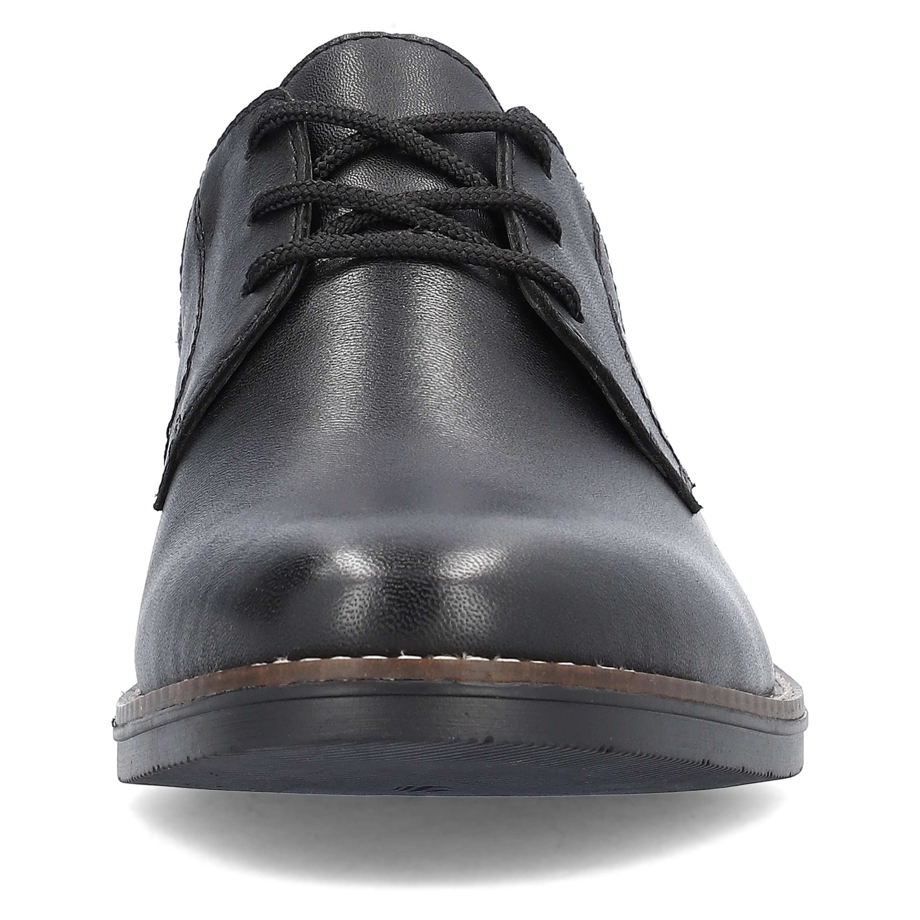 Rieker Herren Schnürschuhe nachtschwarz