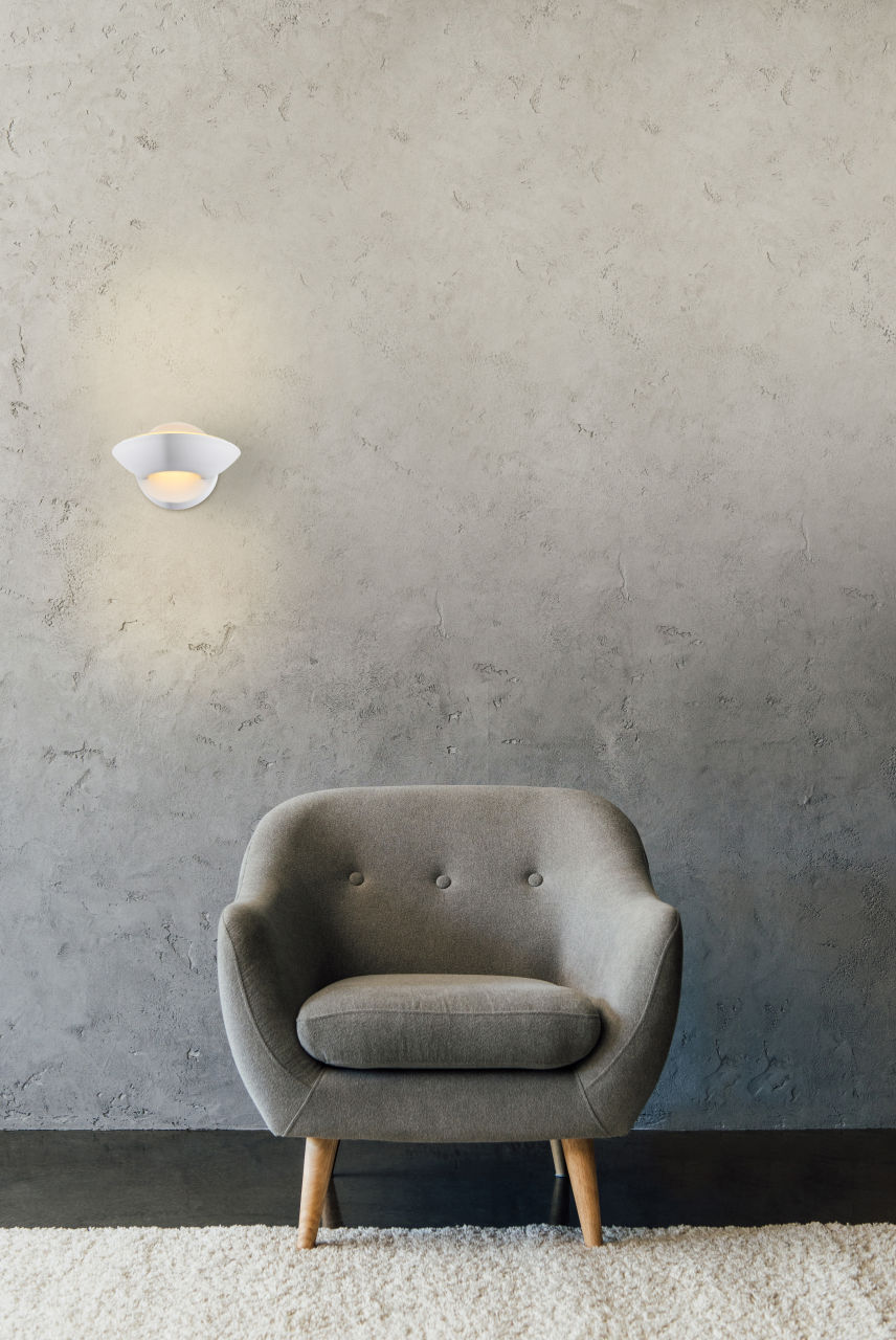 Globo Lighting - SAMMY - Wandleuchte Metall weiß, LED