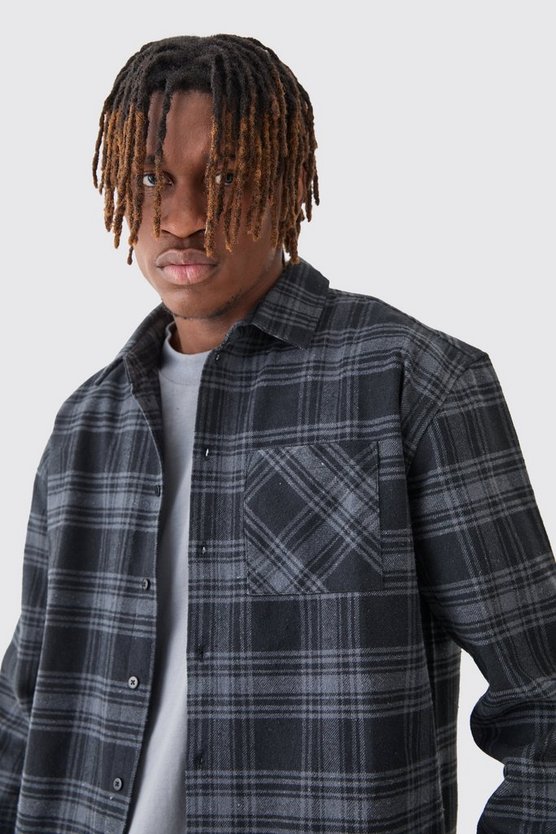 Tall Oversize Karohemd