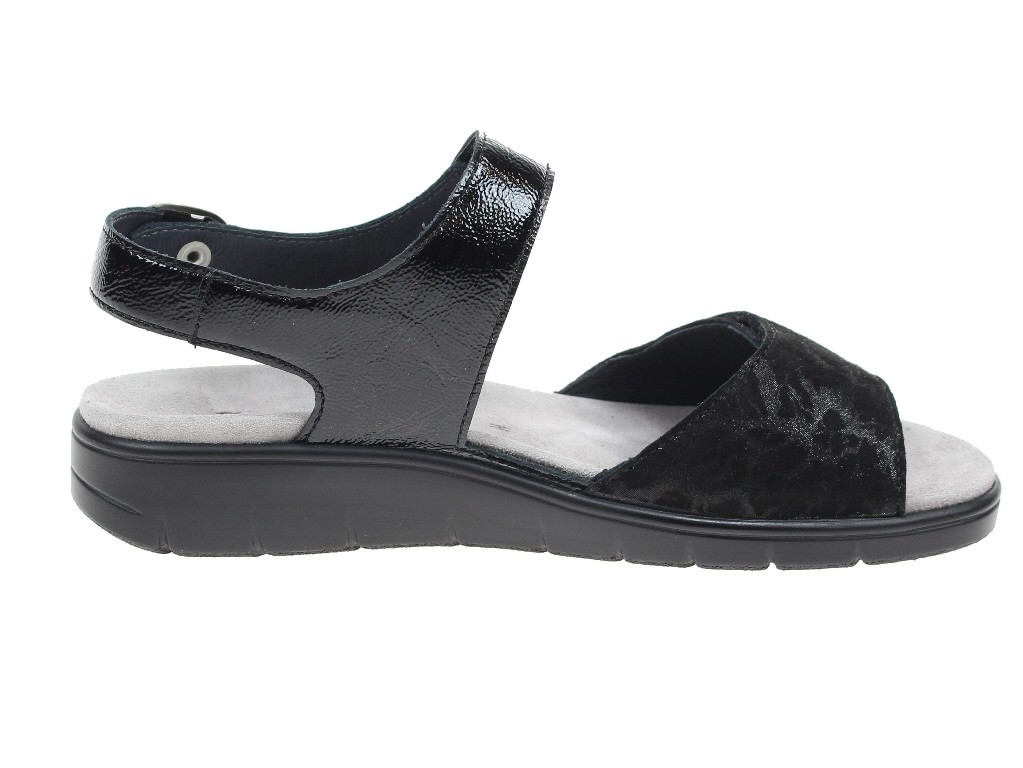 SEMLER Komfort Sandalen schwarz