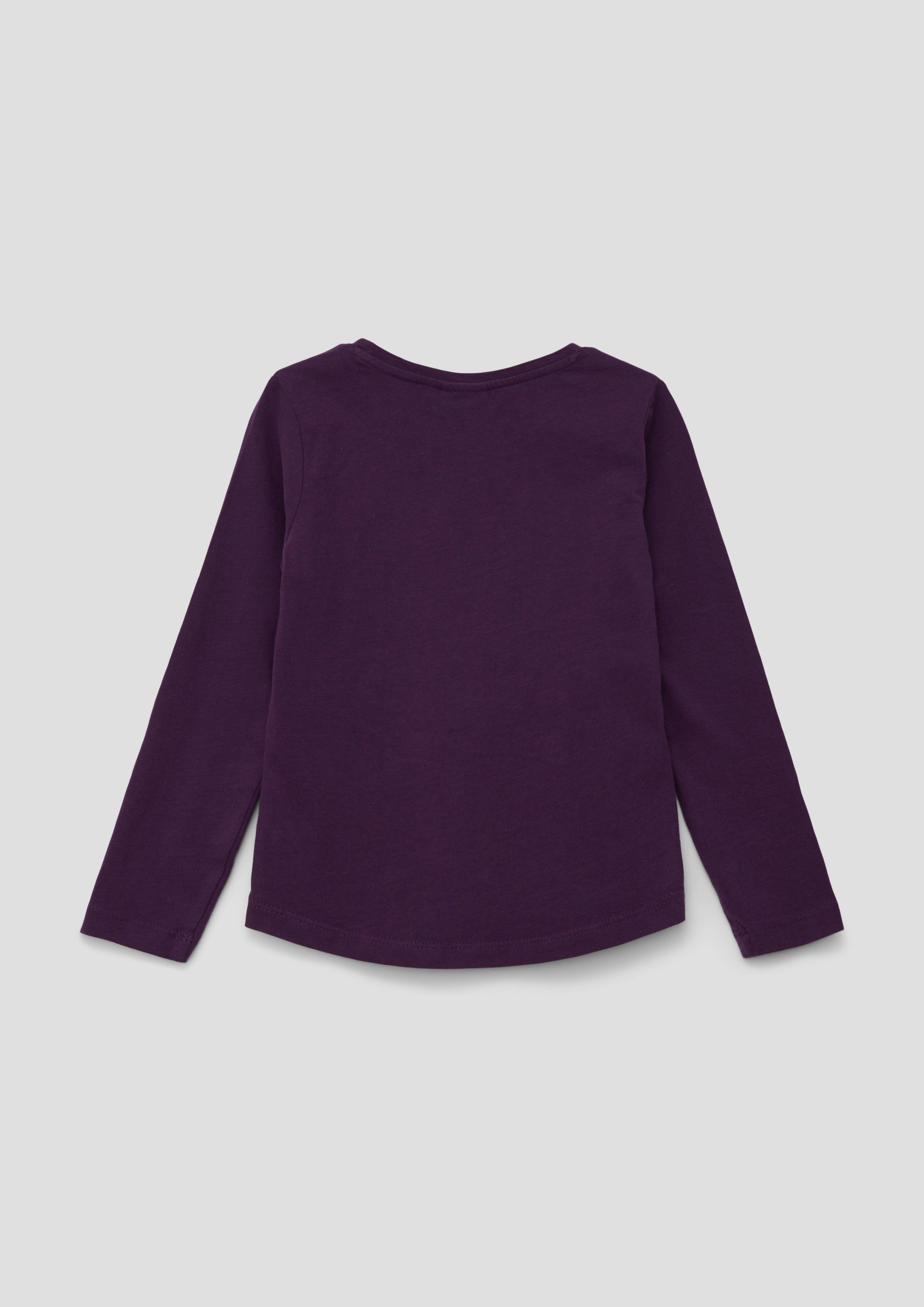 Longsleeve mit Paillettenbesatz  2133802-4836