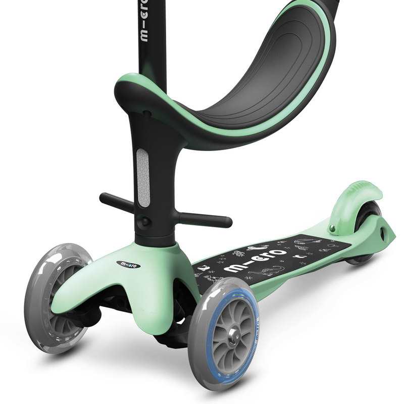 Trottinette évolutive - Mini 3 en 1 révolution vert pastel Micro