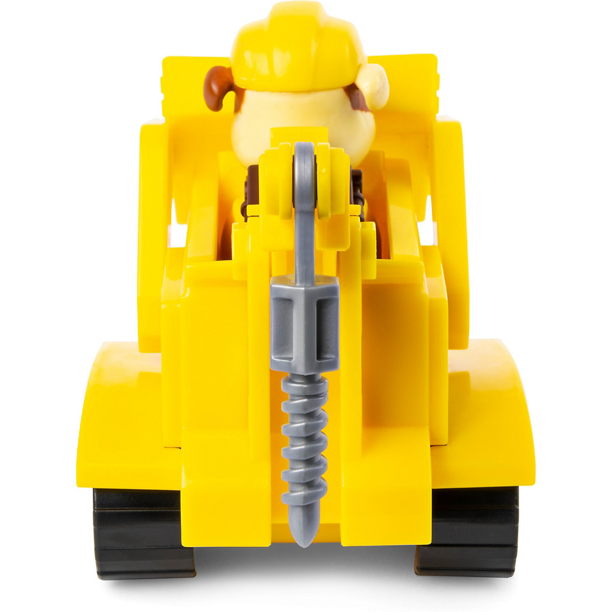 PAW Patrol Baustellen-Fahrzeug mit Rubble-Figur (Basic Vehicle/Basis Fahrzeug)