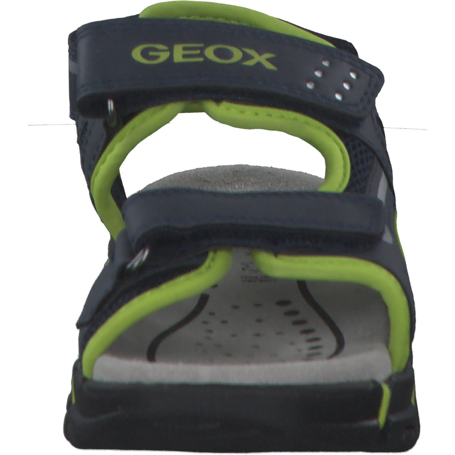 Geox J35GHC, Sandalen (Kinder), Kinder, NAVY/LIME
