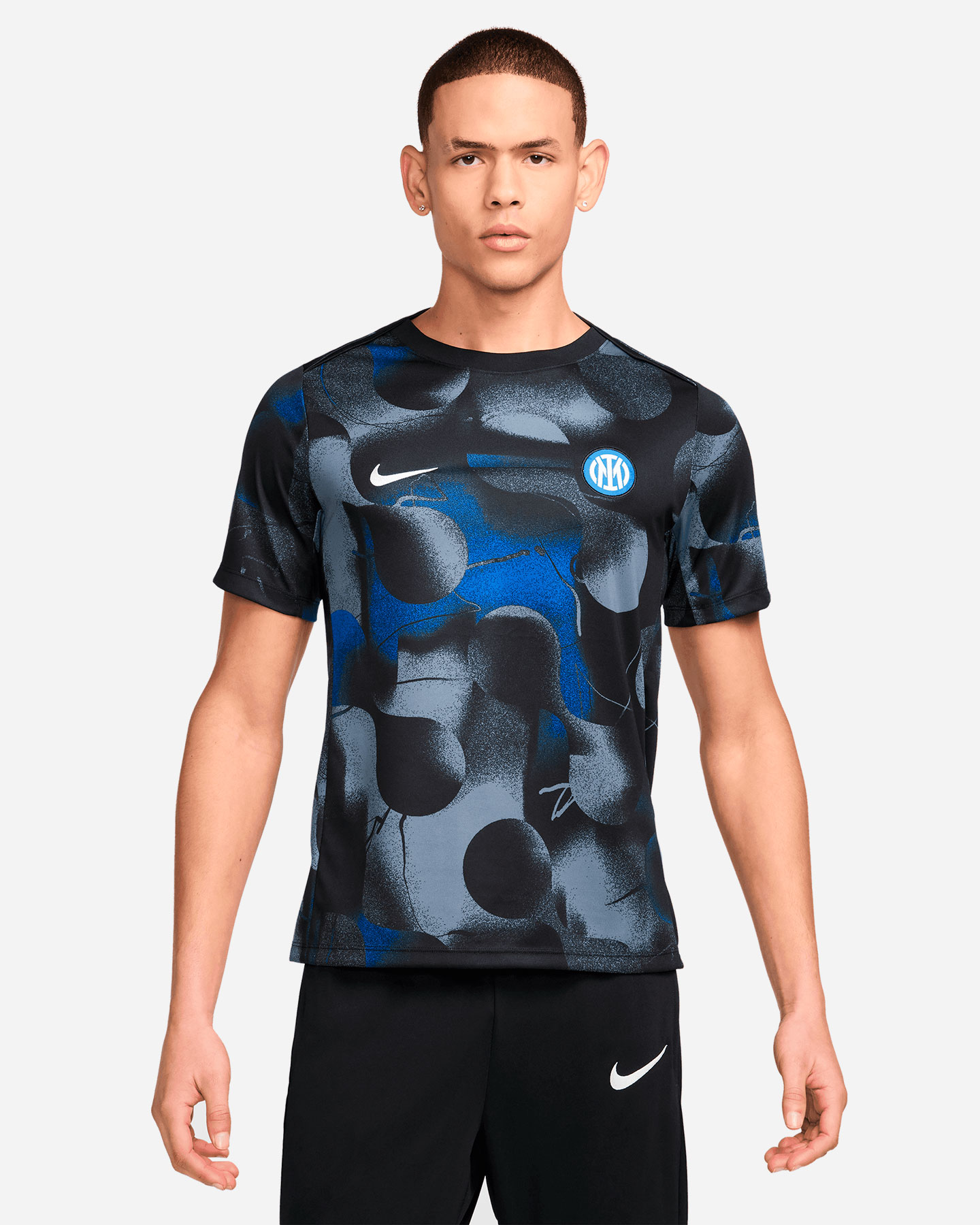 Nike Inter 24-25 Officiel Fodboldtrøje Før Kamp M FN9651-011
