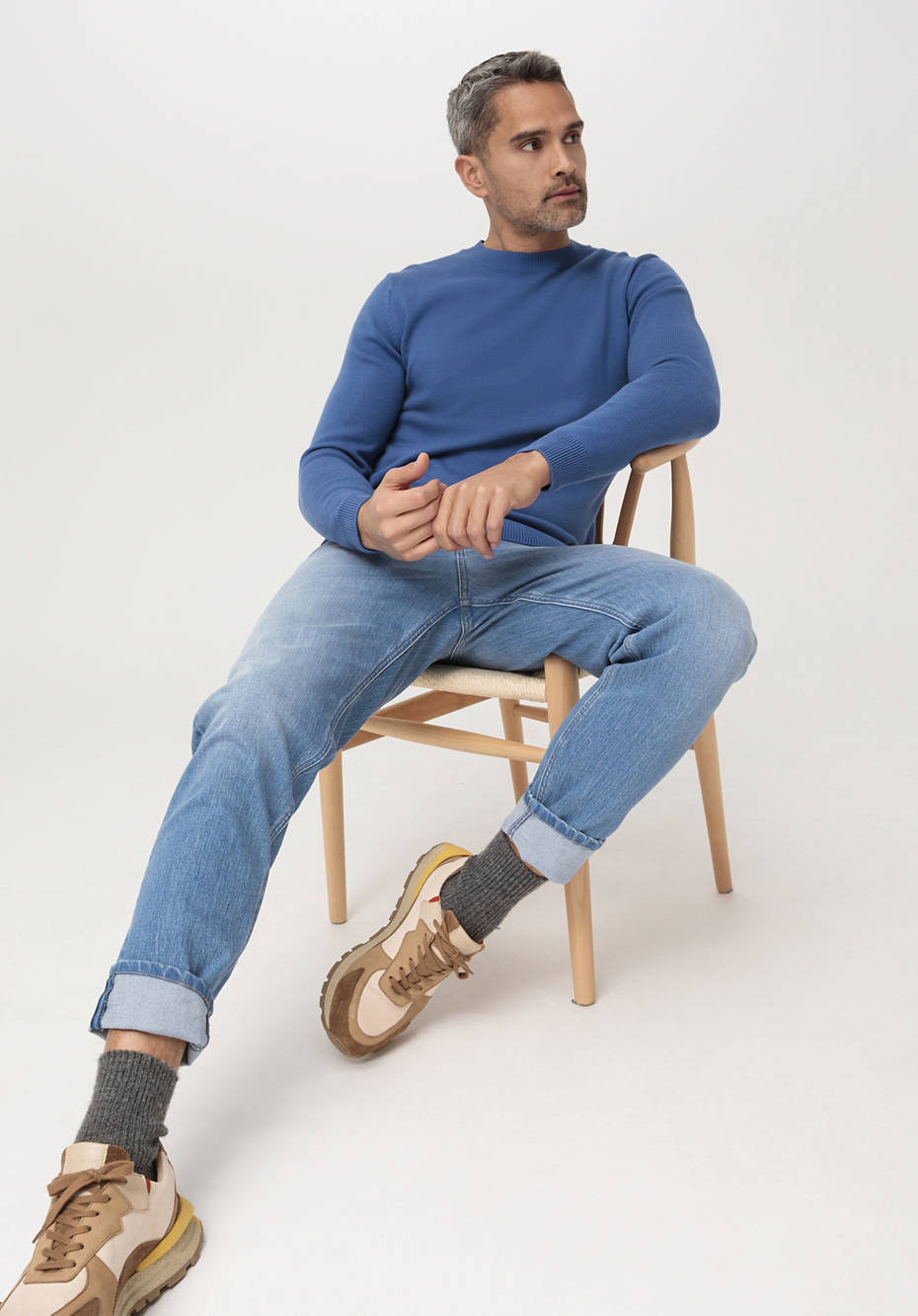 Pullover aus reiner Bio-Baumwolle