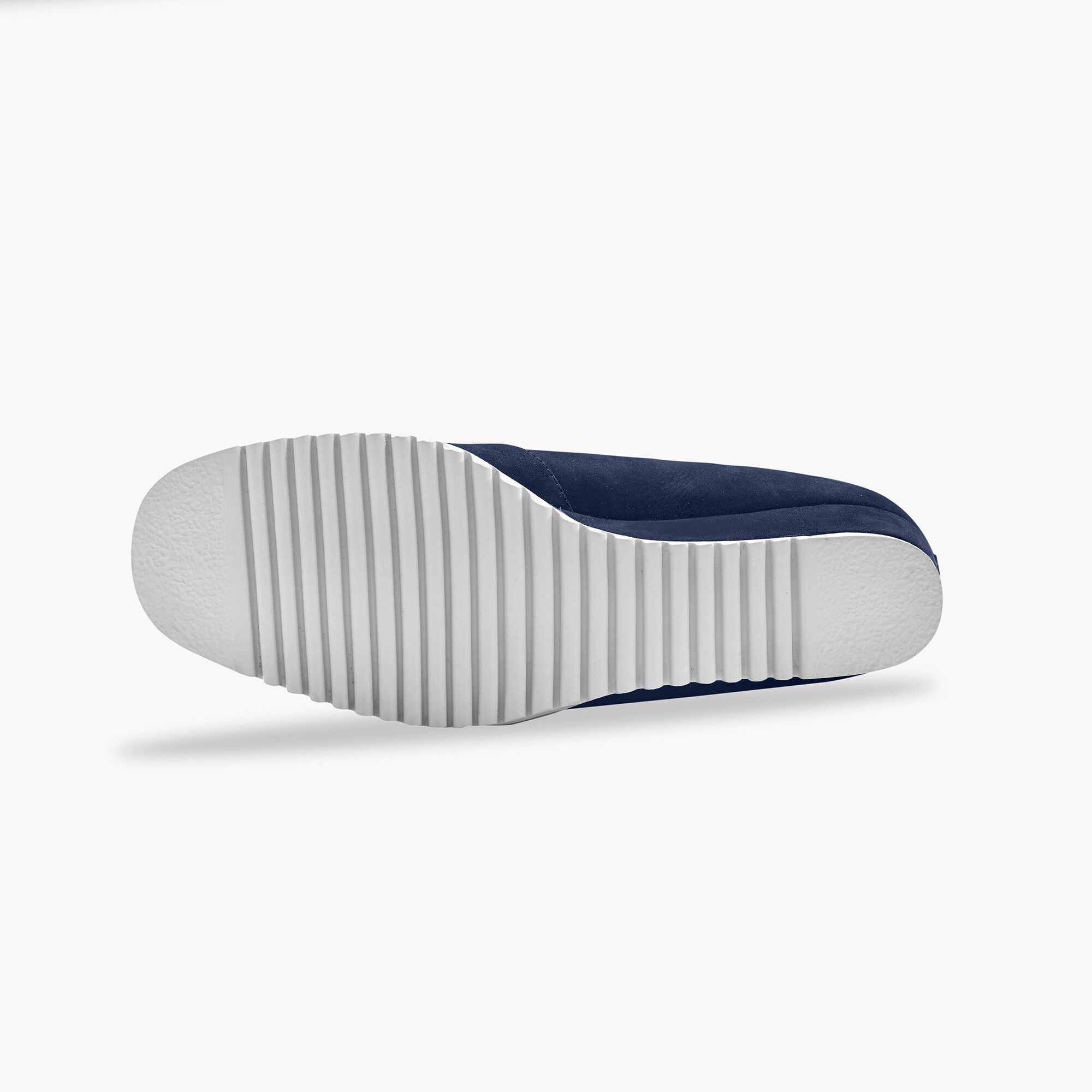 Ballerines compensées en cuir
