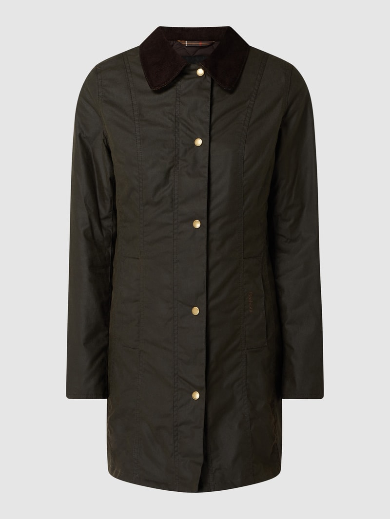 Steppjacke mit Fleecefutter Modell 'Cavalry' in olivgrün