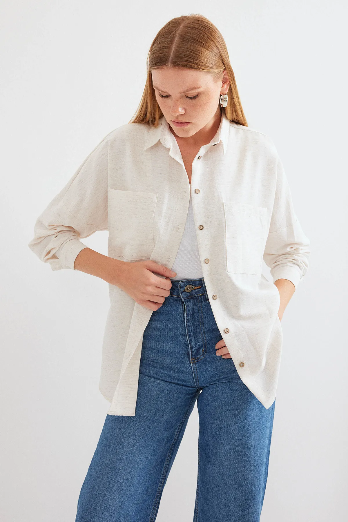 Bigdart  Hemd - Weiß - Oversized