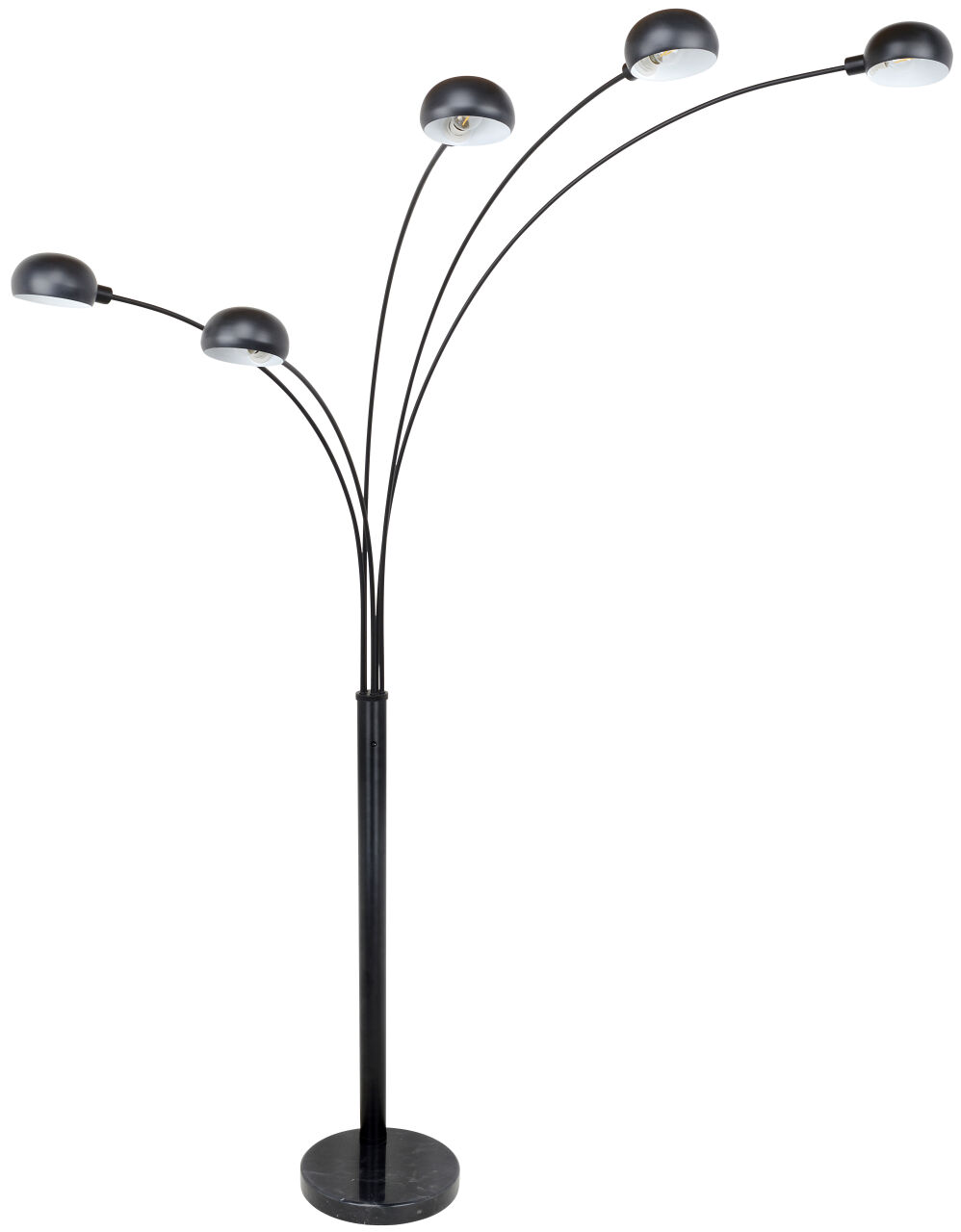 Globo Lighting - SEYMOUR - Stehleuchte Metall schwarz, 5x E14