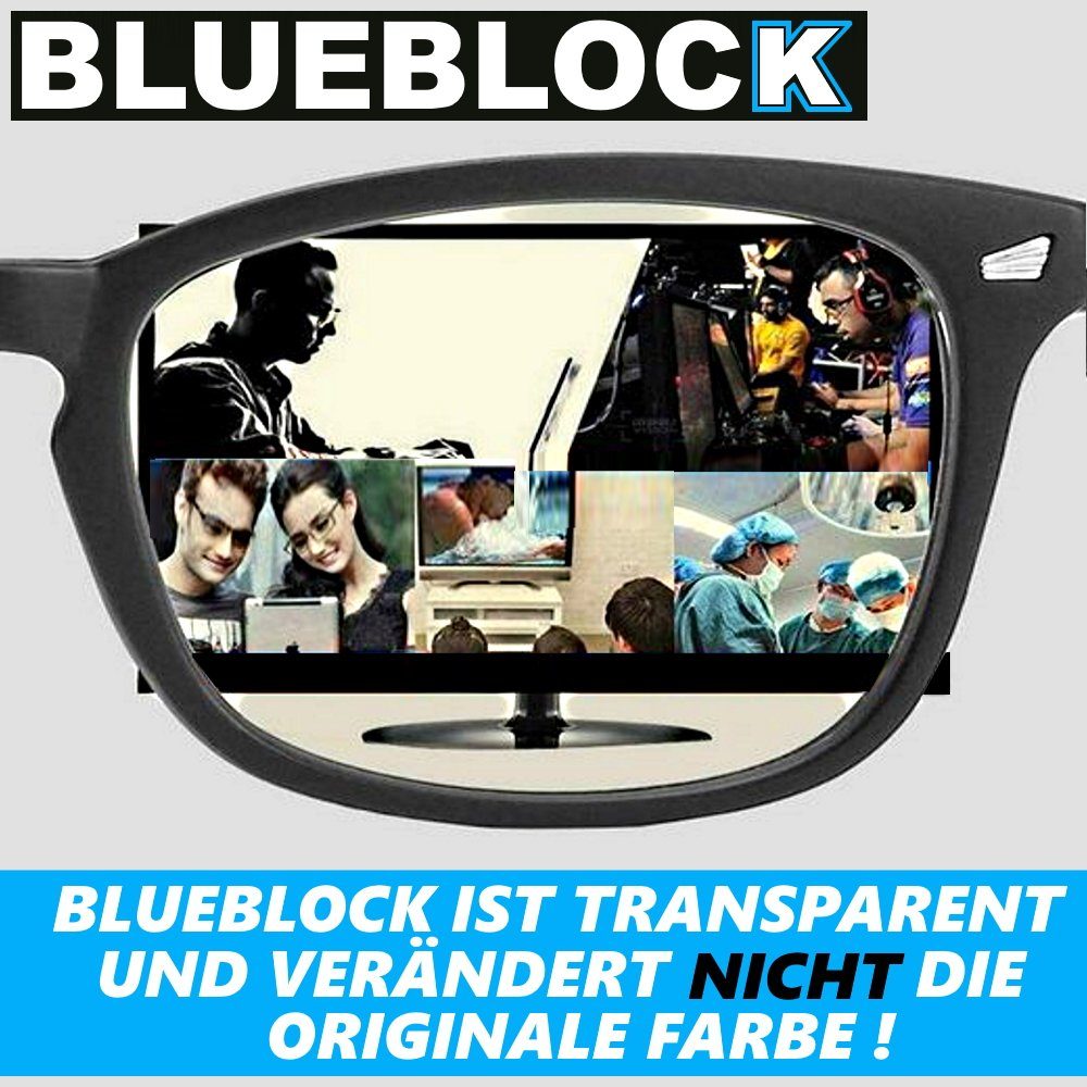 MAVURA Brille BLUEBLOCK Blaulichtfilter Computer Fernsehen Smartphone, TV Brille Anti Blaulicht Filter Lesebrille Gaming