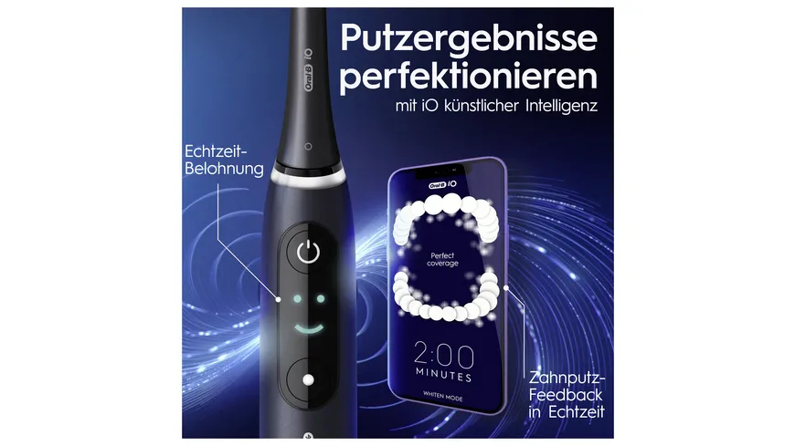 Oral-B Elektrische Zahnbürste iO Series 8N Black Onyx