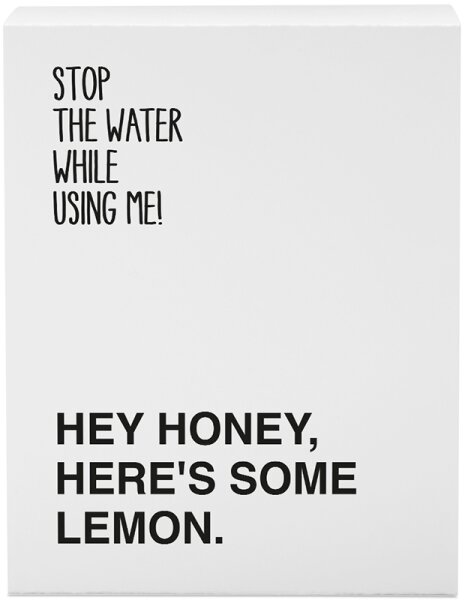 STOP THE WATER WHILE USING ME! Lemon Honey Hand Kit Handpflegeset