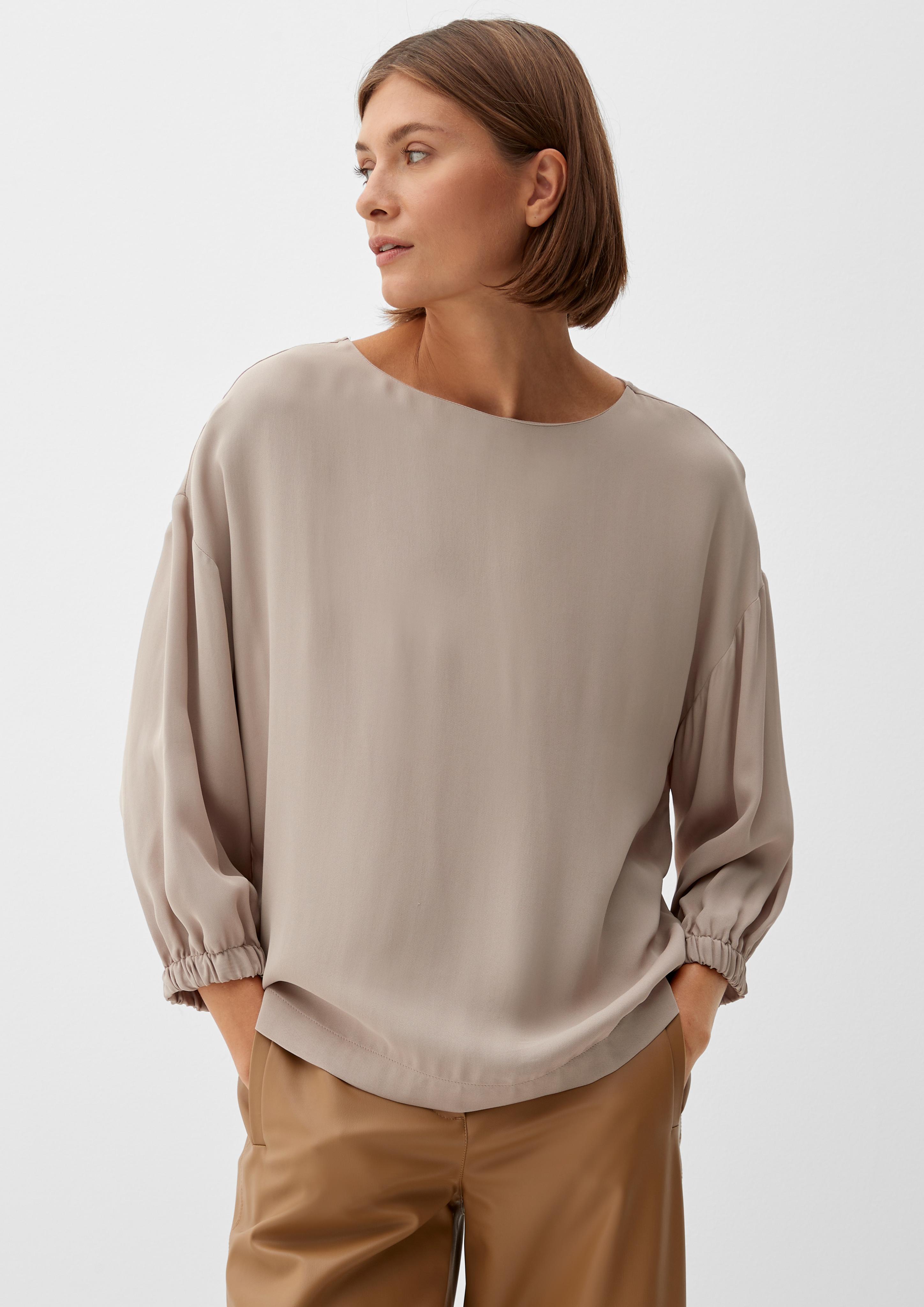 Bluse mit überschnittener Schulter   2121805-8166