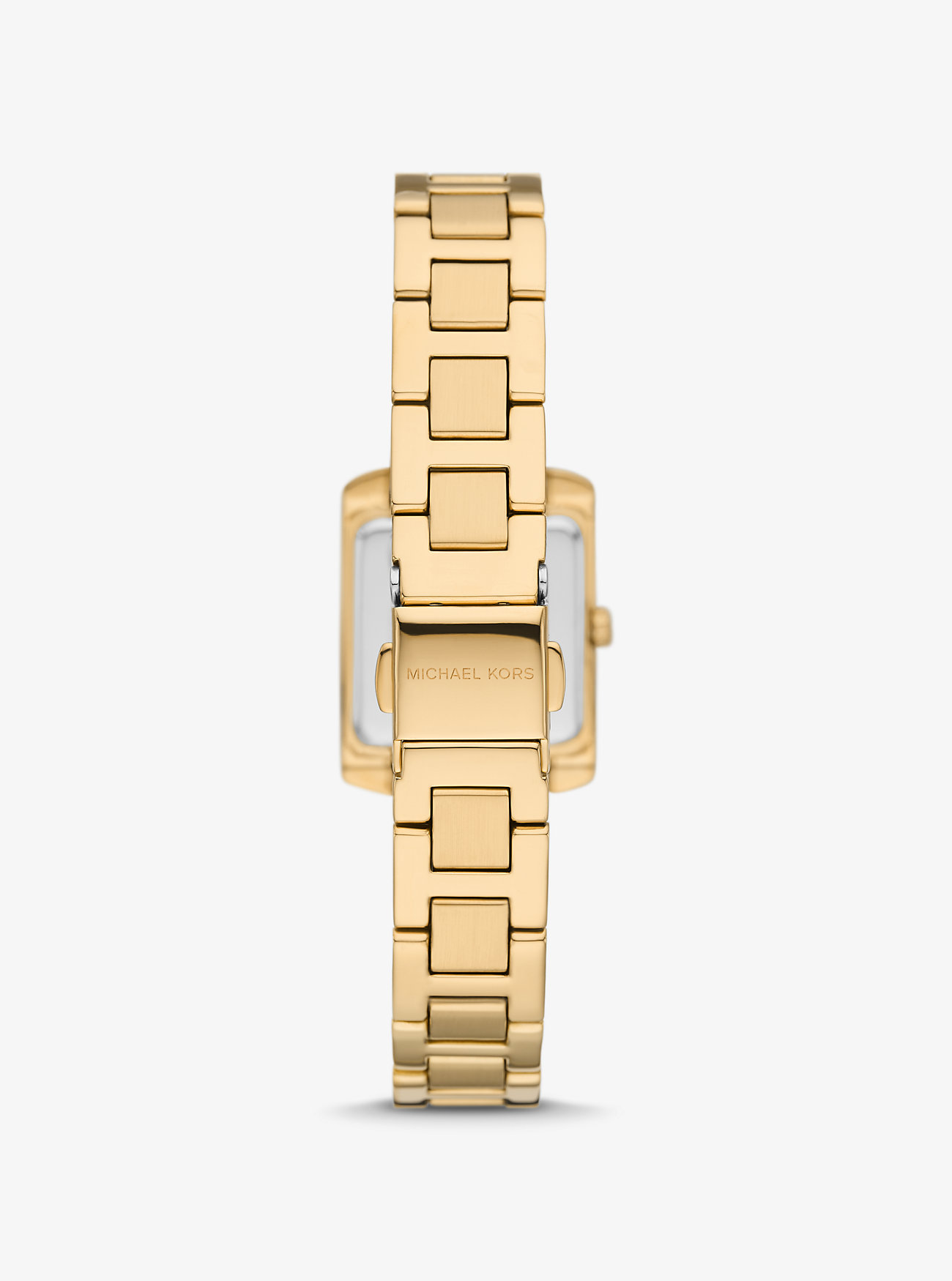 Mini Emery Pavé gullfarget klokke og armbånd gavesett - GULL
