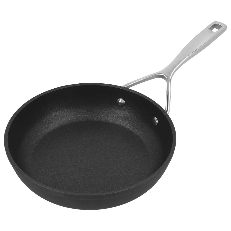 Bratpfanne 20 cm, Aluminium, Silber-Schwarz