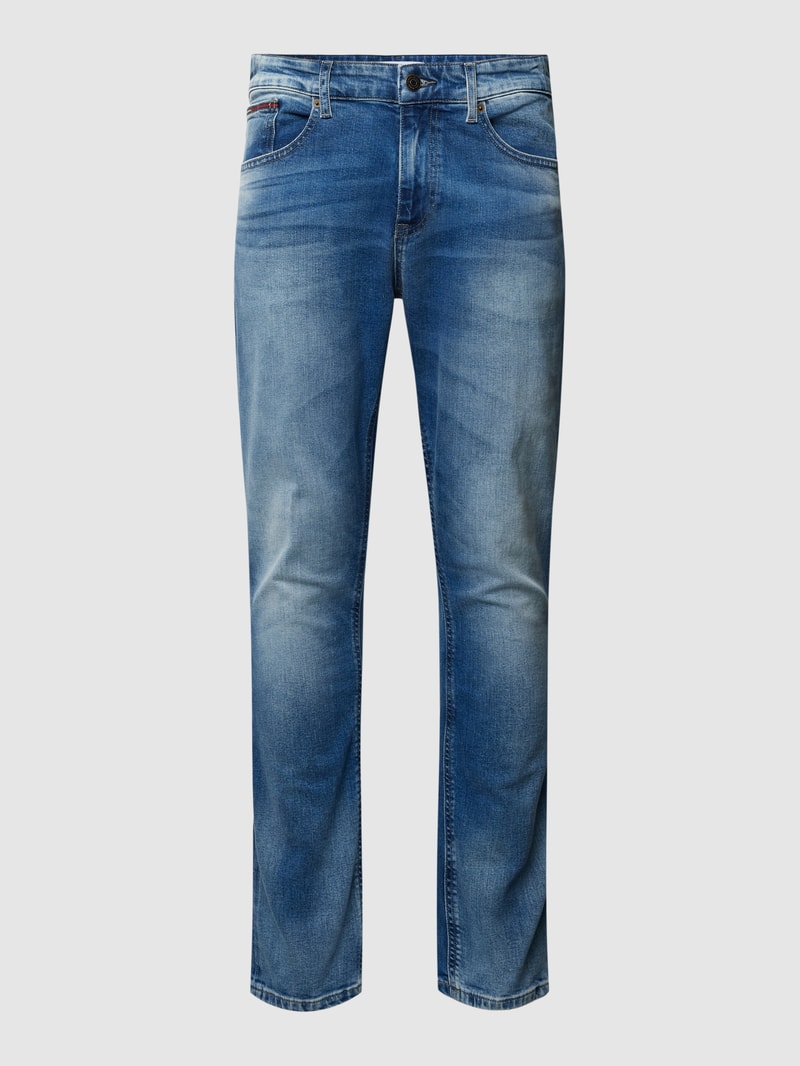 Slim Fit Jeans mit Stretch-Anteil Modell 'Austin' in hellblau