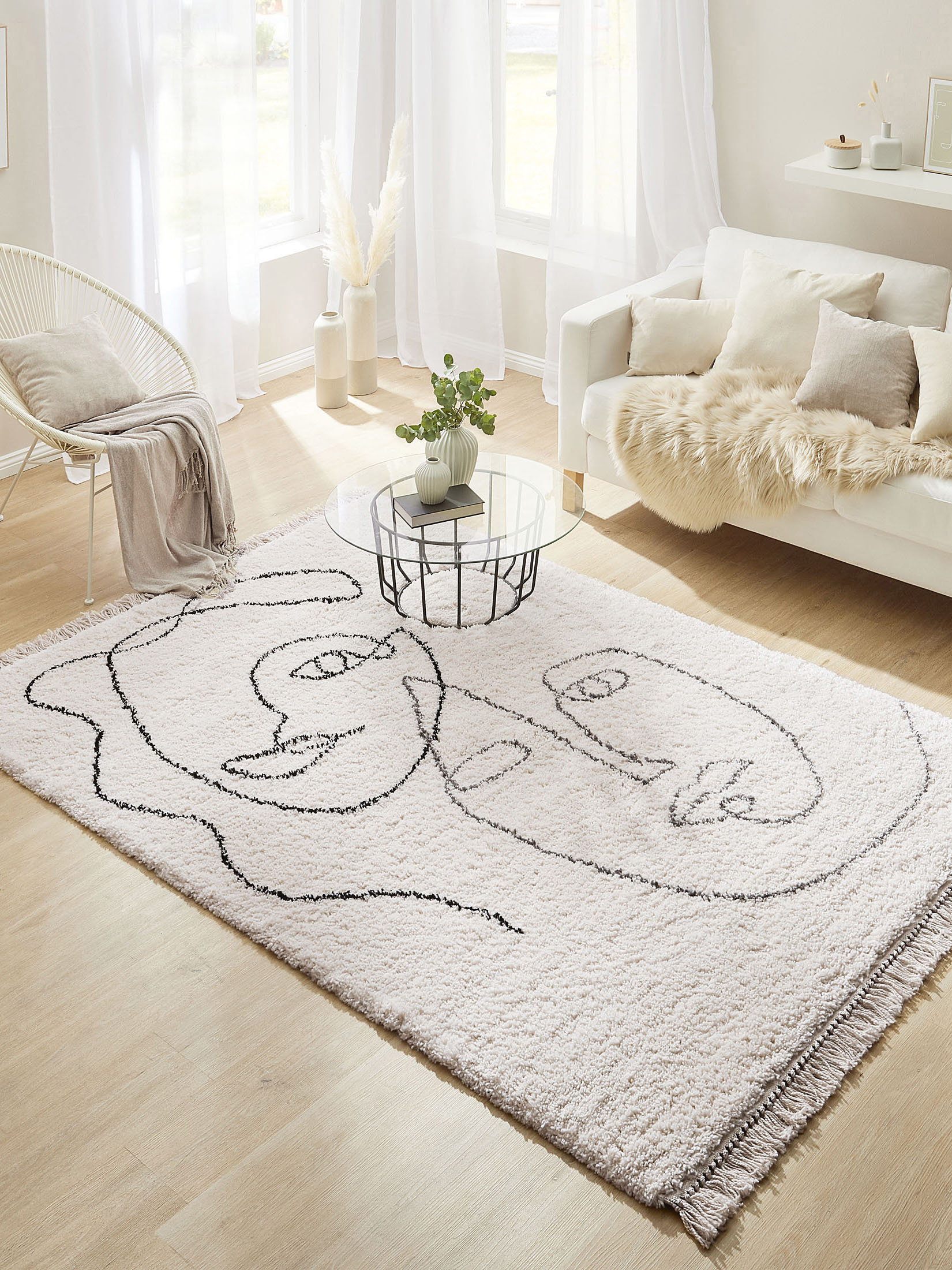 Innuendo Designer-Teppich, Ivory