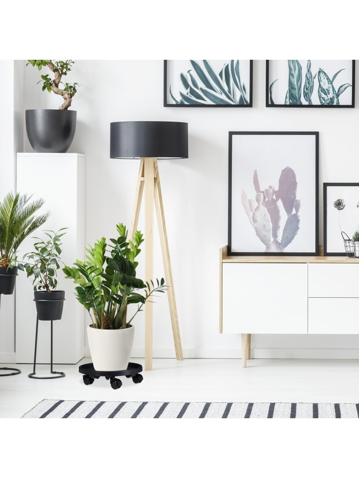relaxdays Pflanzenroller Kunststoff klein 2er Set günstig kaufen onesize