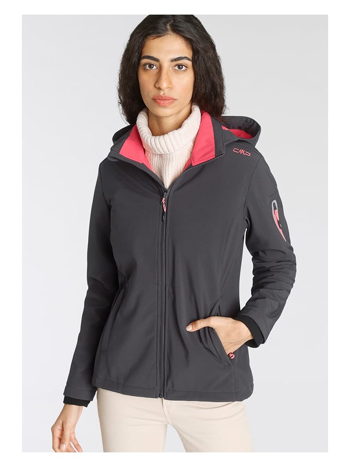 CMP Softshelljacke in Anthrazit günstig kaufen