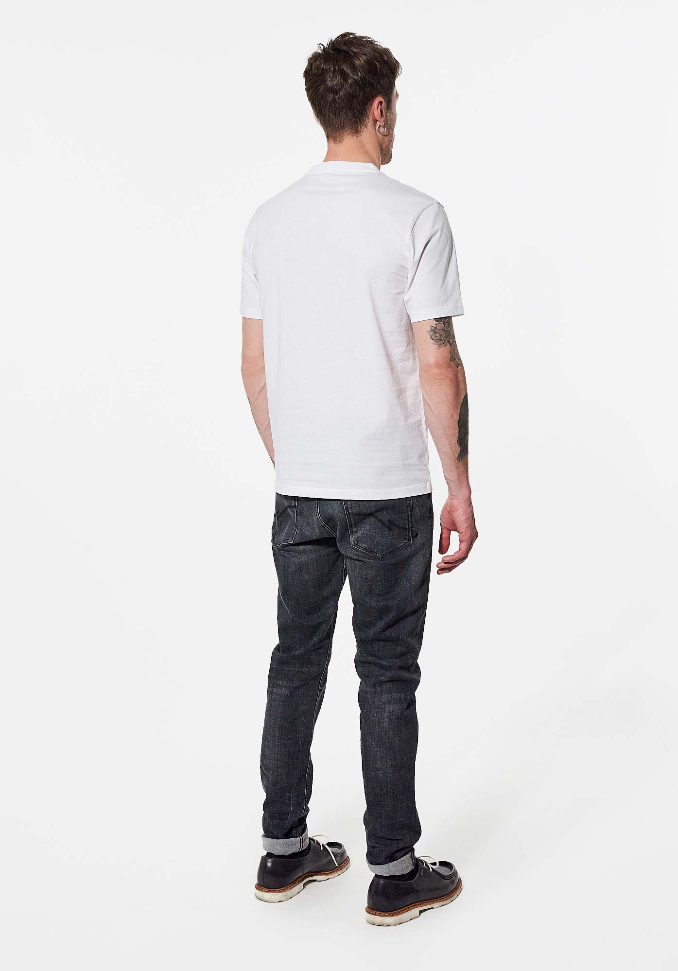 LERES  T-shirt blanc Homme en 100% coton bio