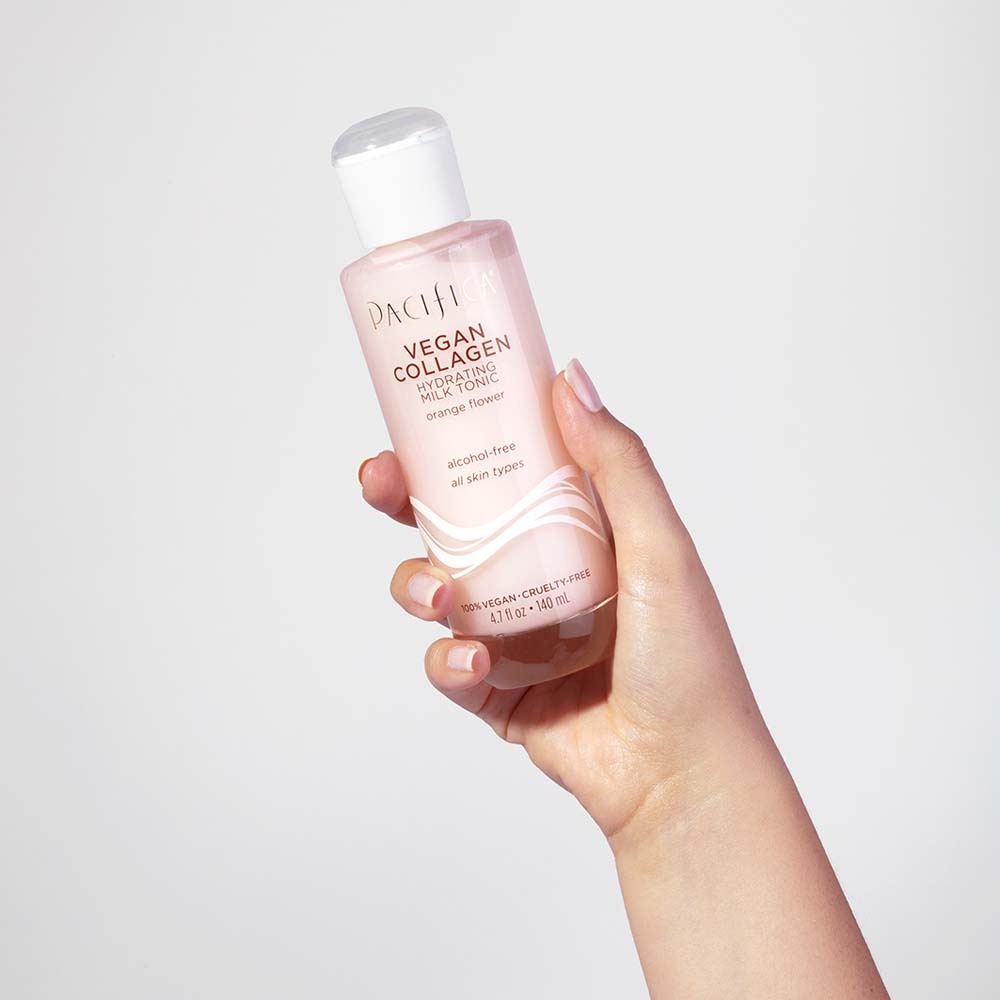 pacifica beauty Lait tonifiant hydratant au collagène végan Soin Visage