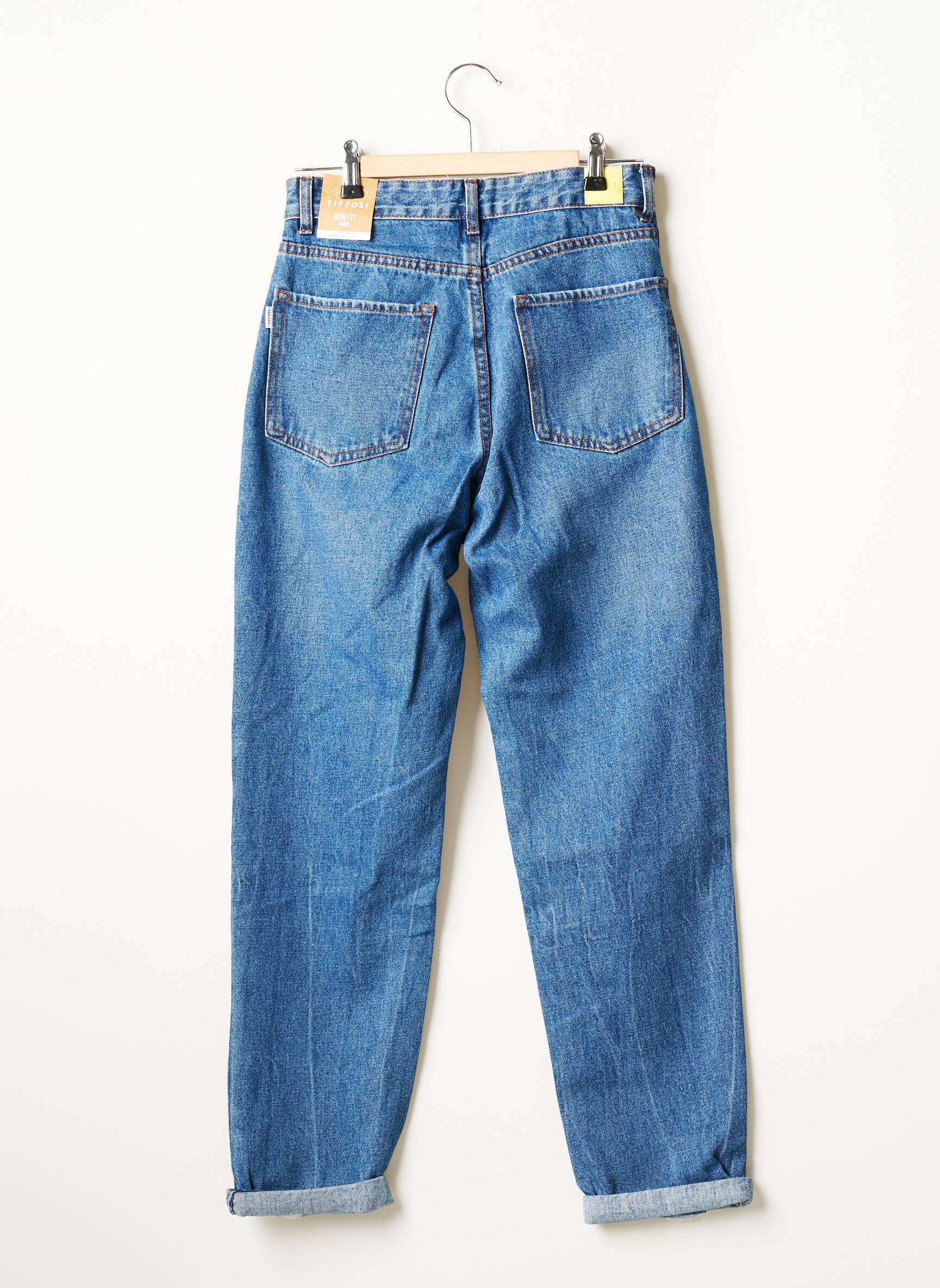 Tiffosi Jean Mom Fille couleur bleu