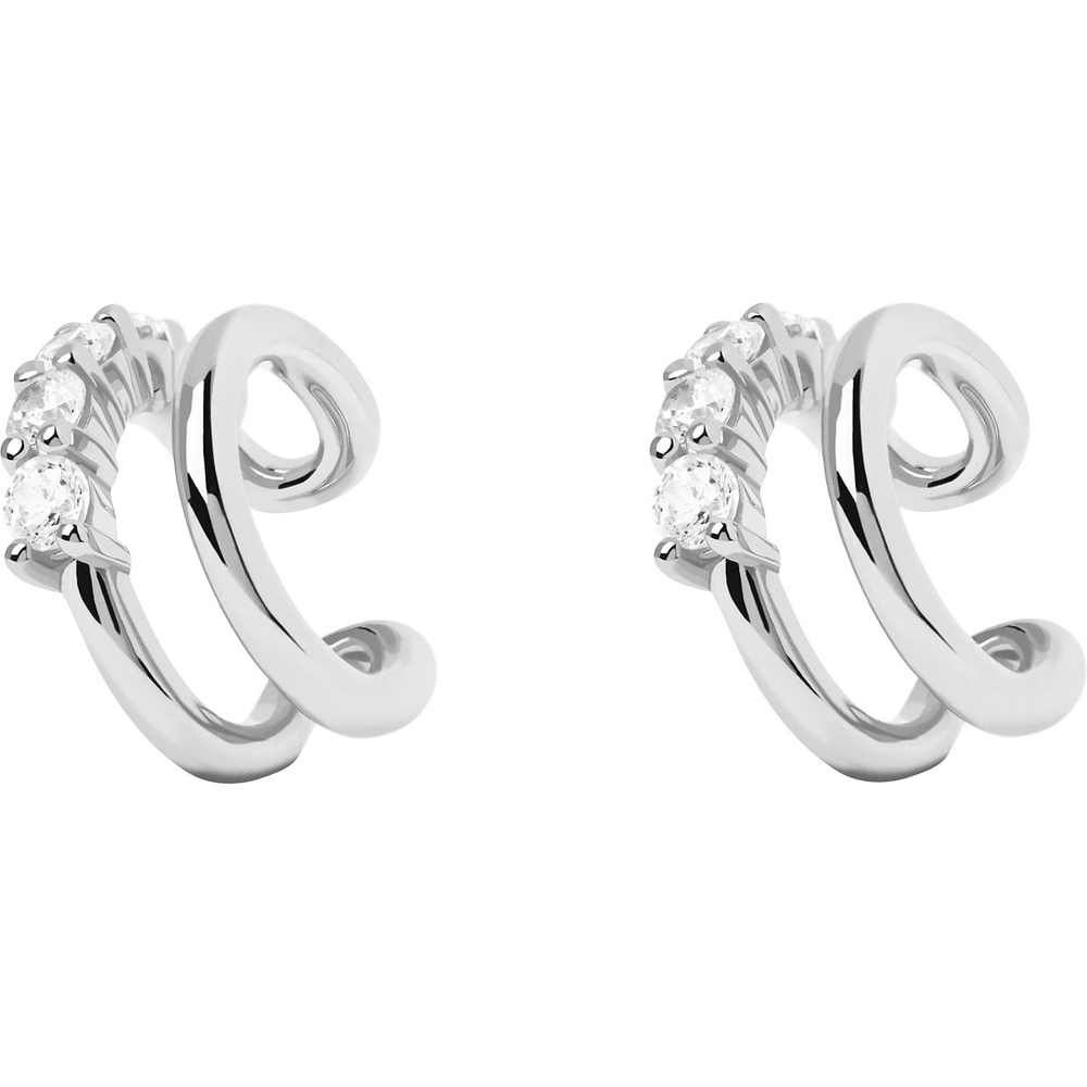 P D Paola Ear Cuff 925 Argent Boucles d'oreilles