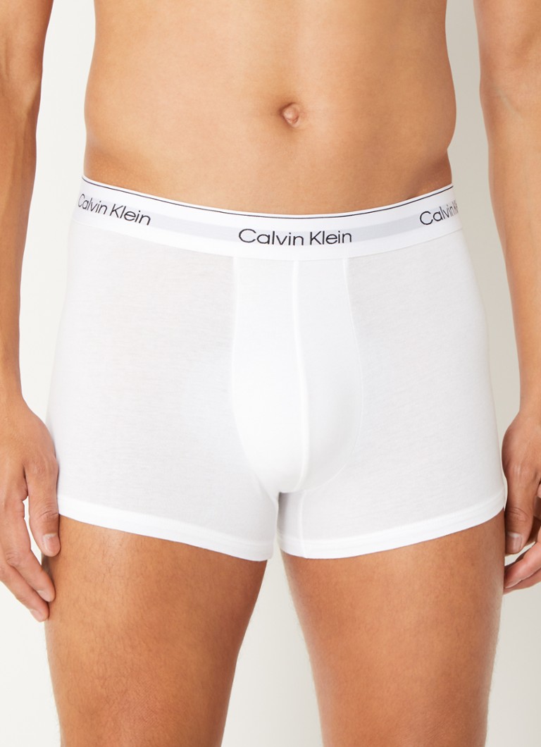 Calvin Klein Boxer Shorts with logo waistband in a 3-pack