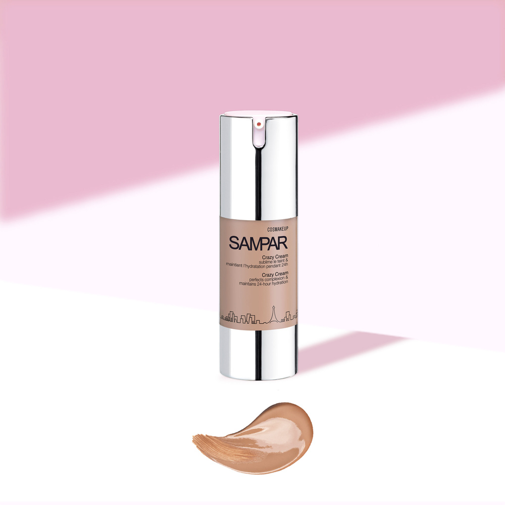 Sampar Crazy Cream - Tan Crème teintée visage