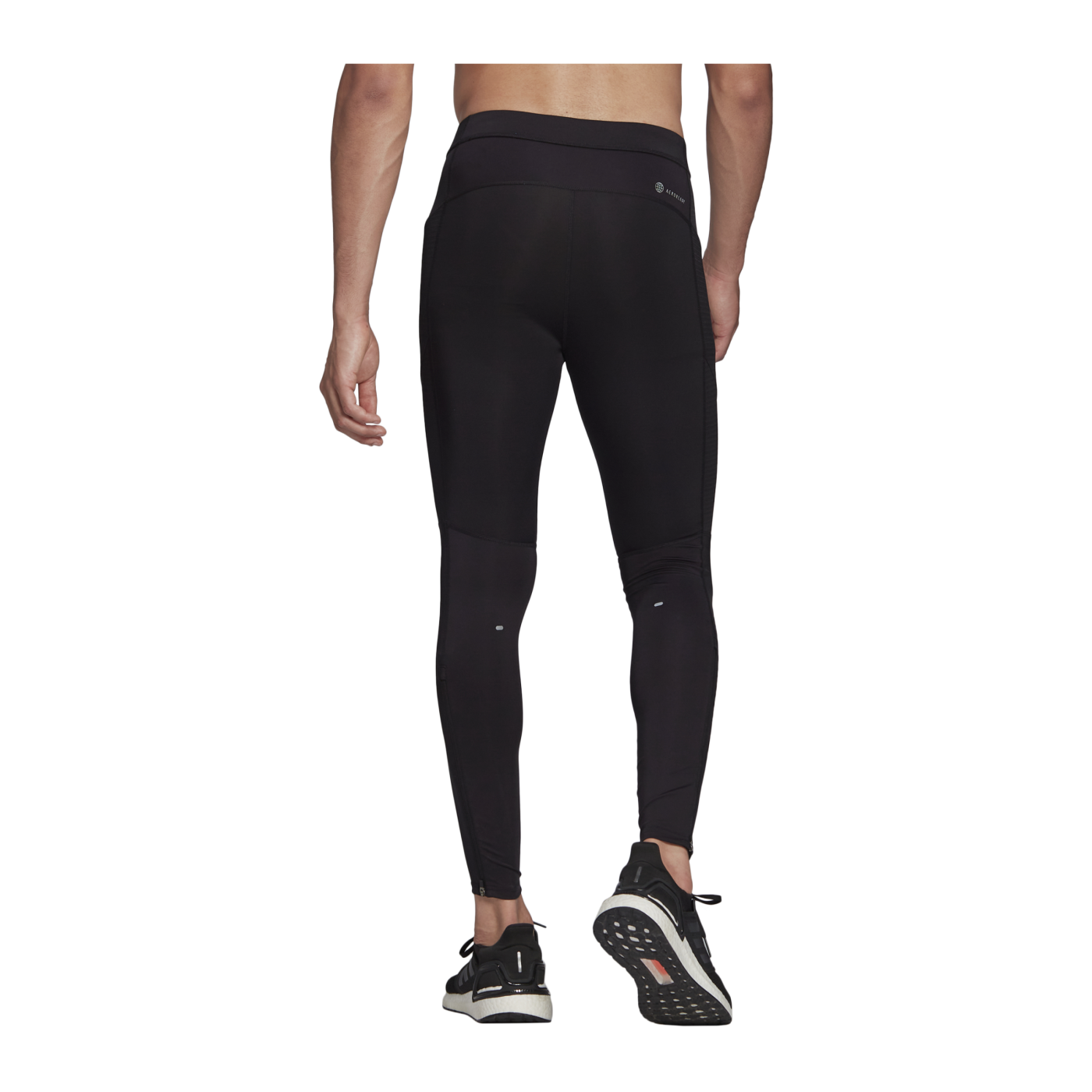 adidas OWN THE RUN Tight Running Schwarz Silber
