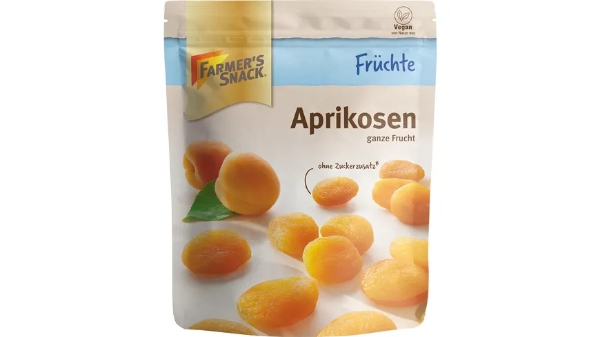 FARMER'S SNACK Aprikosen ganze Frucht 150 g