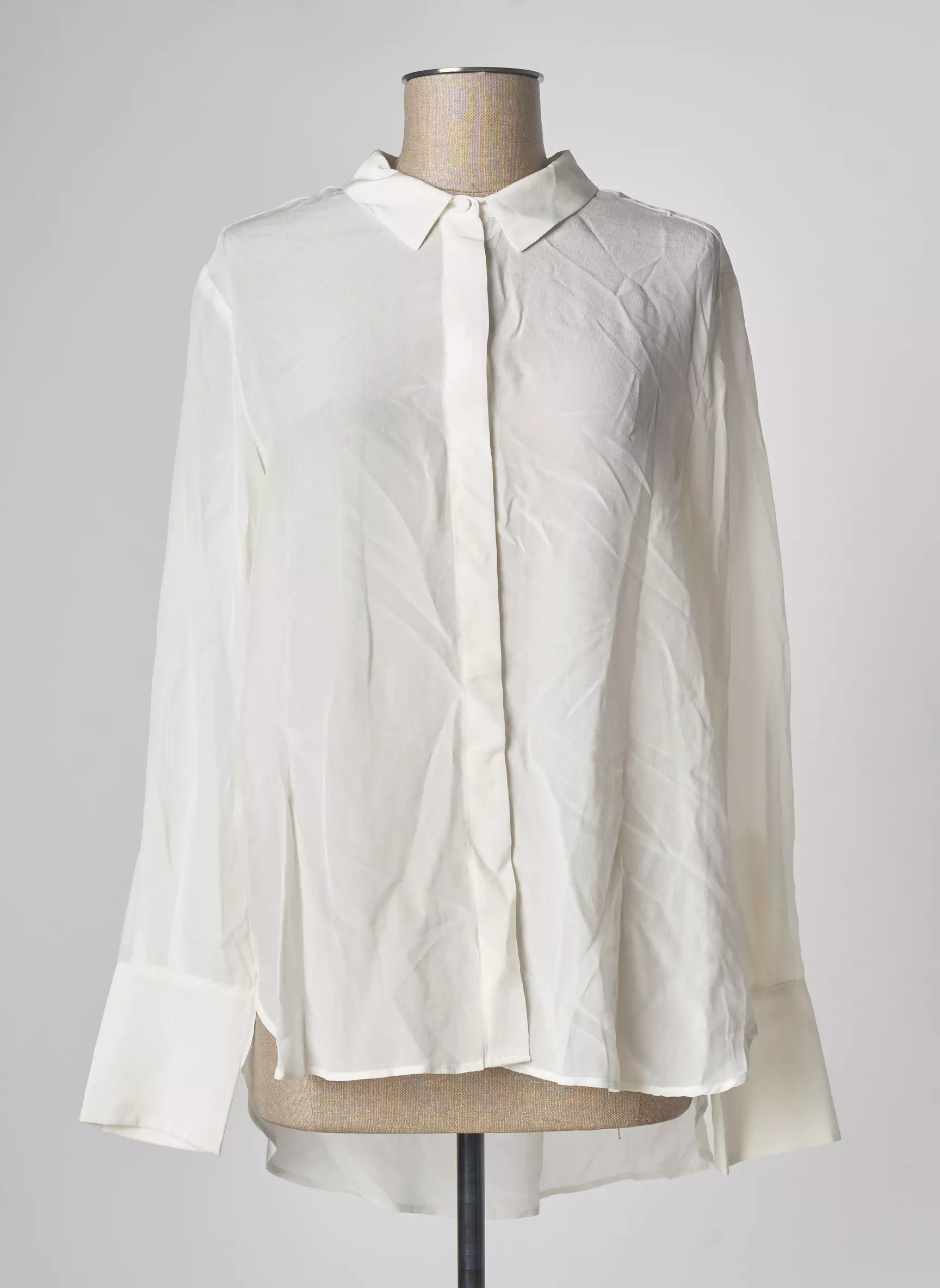 Mango Chemisiers Femme couleur blanc