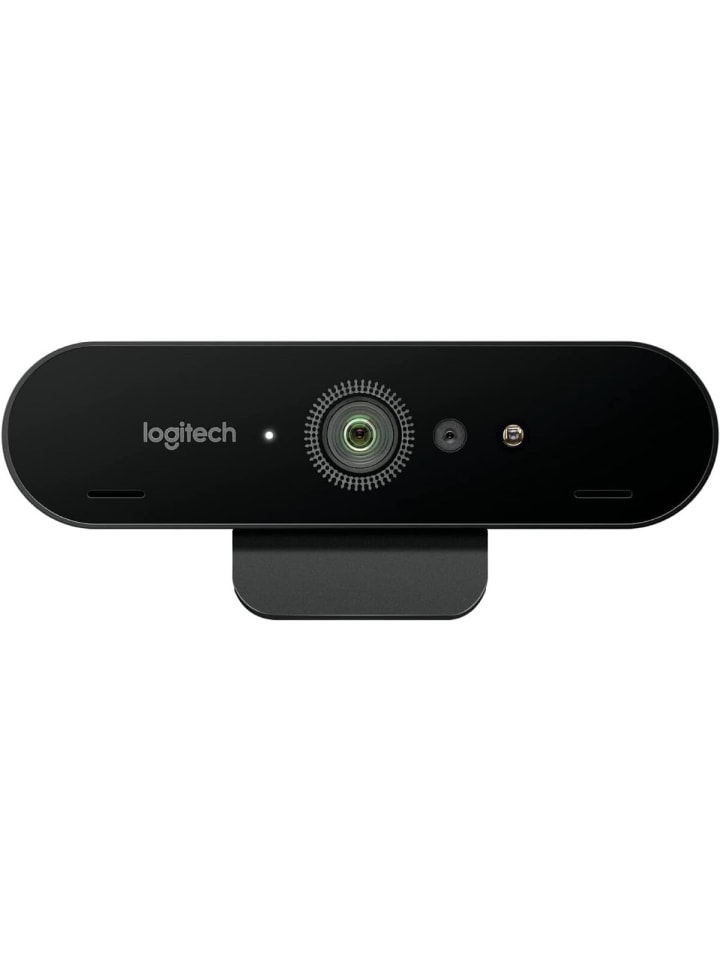 Logitech Webcam BRIO Kristallklare Videokonferenzen in 4K mit intelligenter in Schwarz günstig kaufen onesize