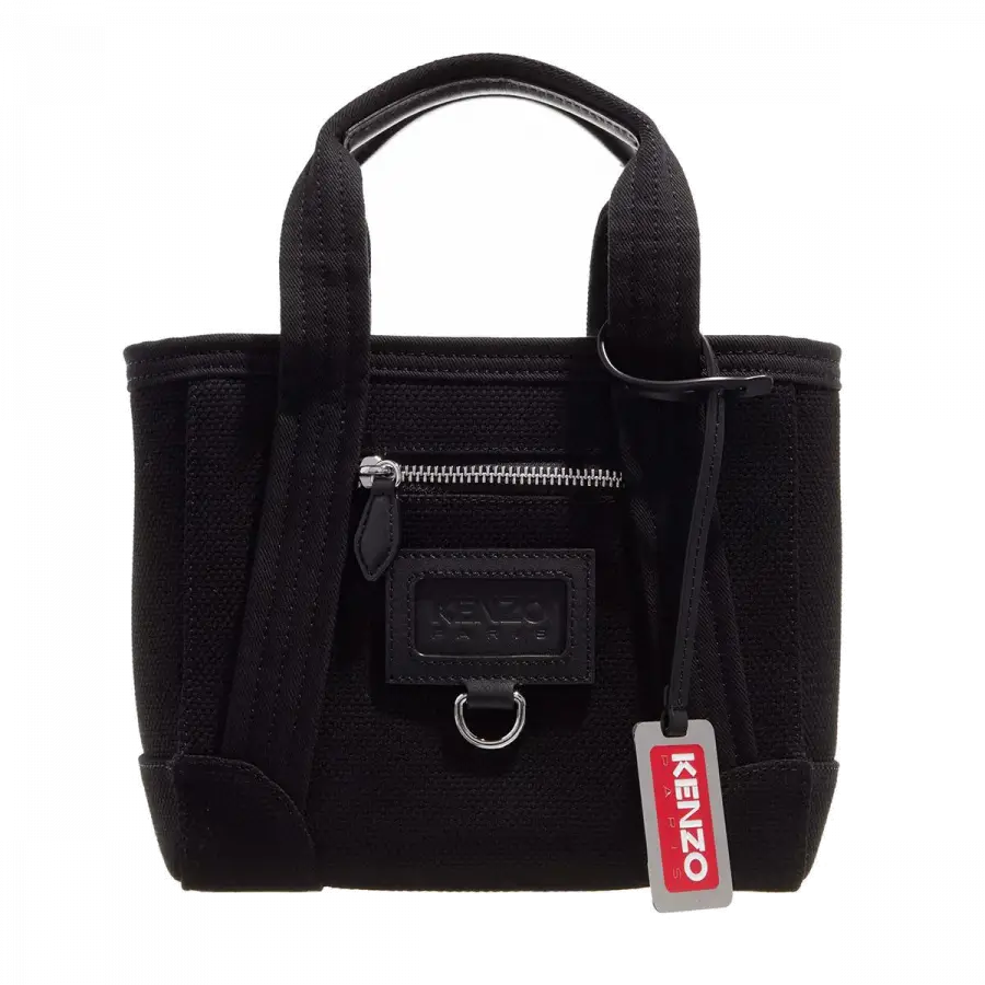 KENZO - Kenzo Handle Bags Canvas Black - schwarz