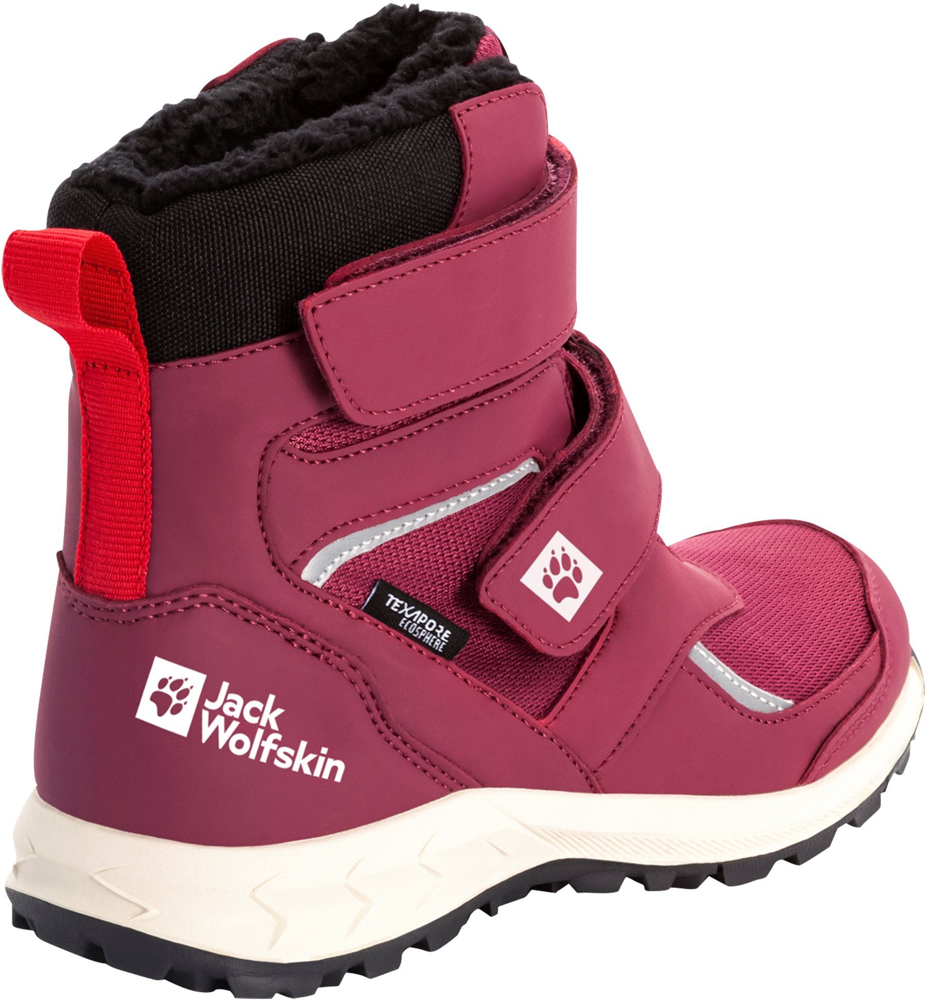 Jack Wolfskin WOODLAND WT TEXAPORE HIGH VC K Winterstiefel wasserdicht mit Klettverschluss