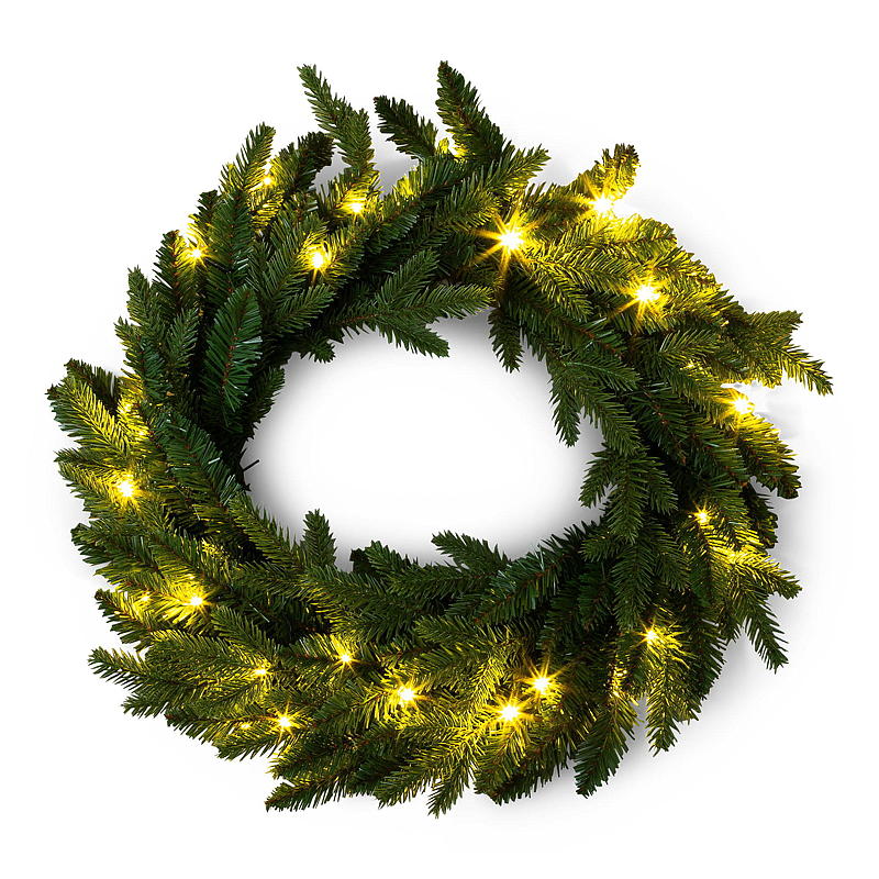 Energy Dørkrans 60 cm 35 LED-lys, varmhvit