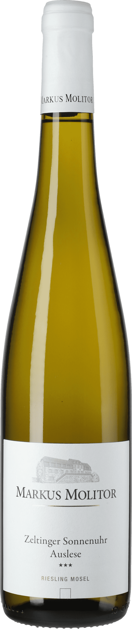 Markus Molitor: Riesling Zeltinger Sonnenuhr Auslese *** Weiße Kapsel 2021