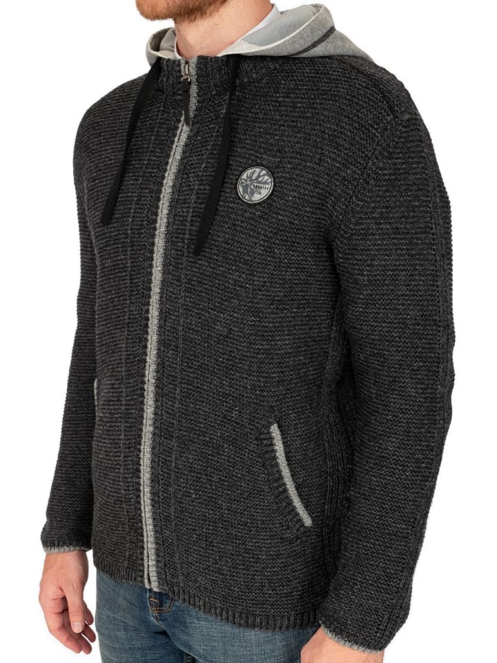 Spieth & Wensky Strickjacke ECHO in anthrazit günstig kaufen