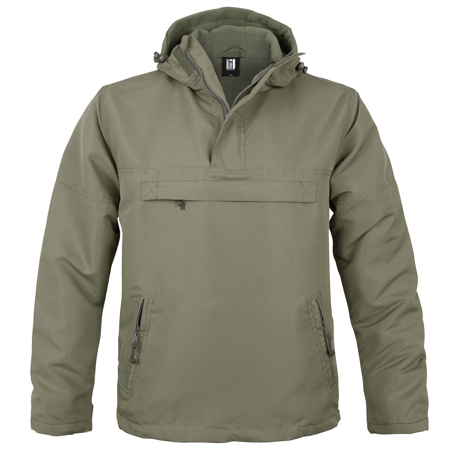 Hooded Windbreaker mit Fleecefutter