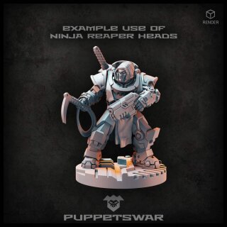 Ninja Reaper Heads (5)