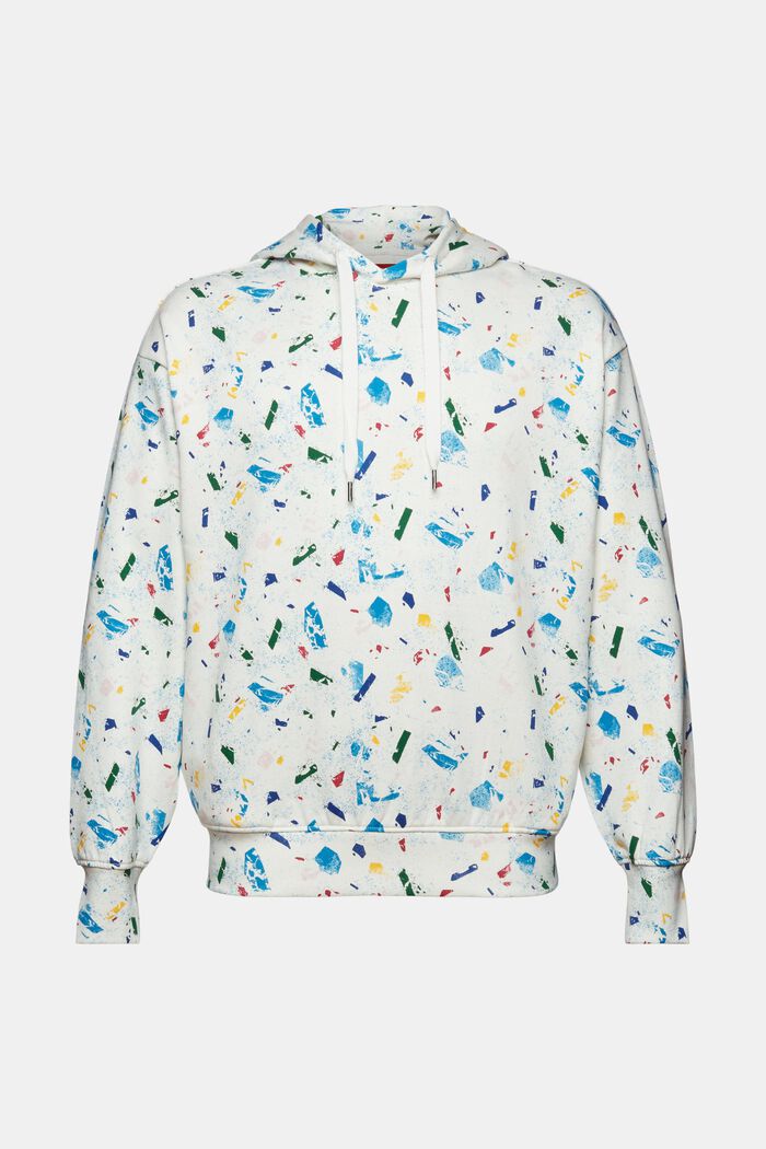 Hoodie aus Bio-Baumwolle mit Print