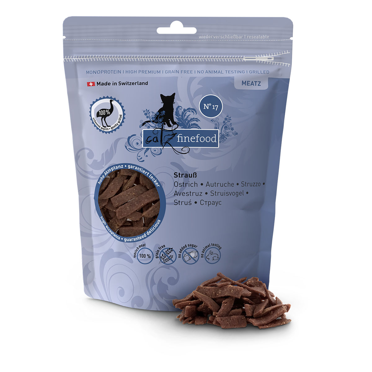 catz finefood Meatz N°17 Strauß günstig kaufen