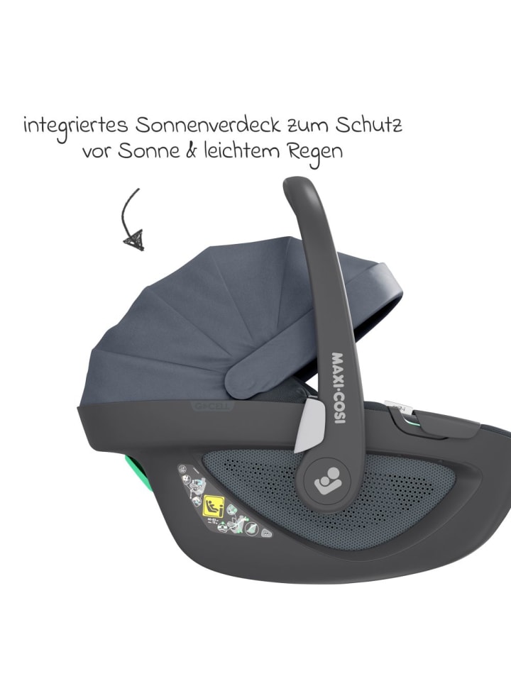 Maxi-Cosi Babyschale Pebble 360 i-Size drehbar ab Geburt - 15 in grau günstig kaufen onesize