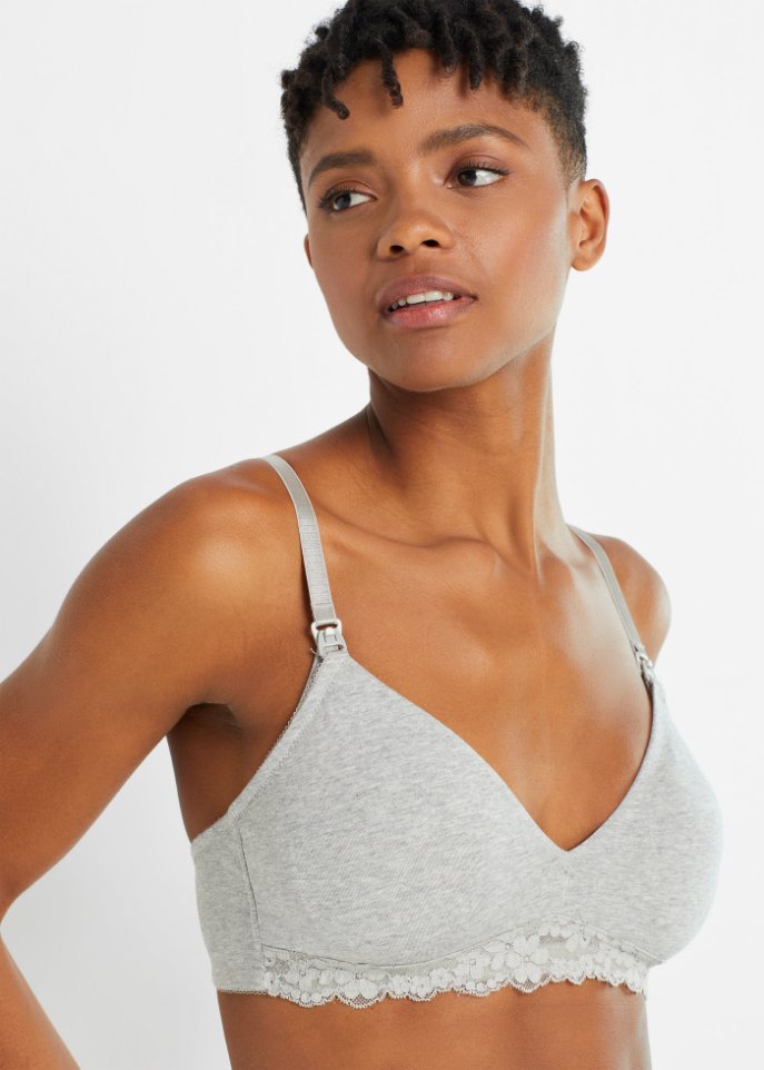 Still-Bralette ohne Bügel mit Bio-Baumwolle (2er Pack)