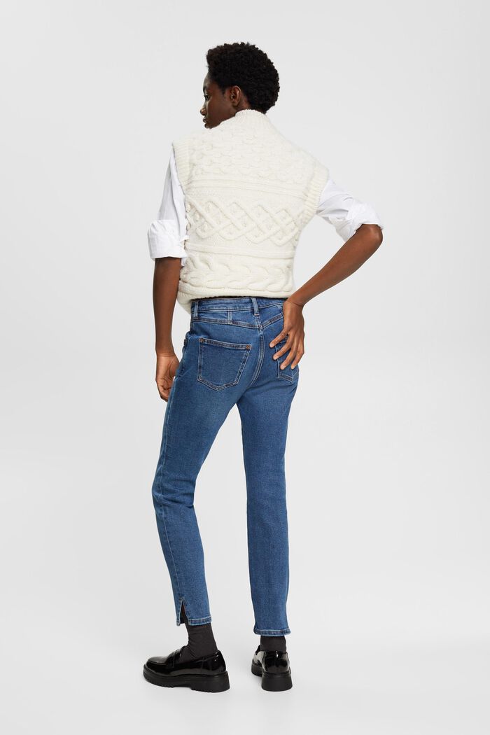 Skinny Jeans mit hohem Bund