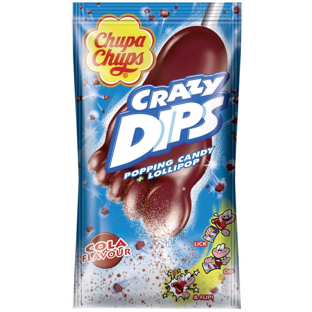 Chupa Chups Crazy Dips Cola 14g